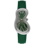 Zegarek Exaequo Melting Watch Silver Green - EX0001.0005