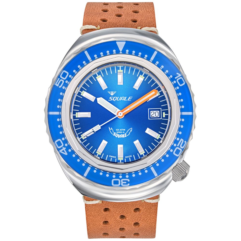 Squale 2002 Blue Leather