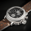 Zegarek męski U-BOAT Classico 45 Titanium Tungsten Black Right Hook Limited Edition - 3005